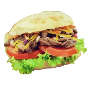 Drehspieß im Fladenbrot [G,M,SO,SE,S,7,9,13,14]