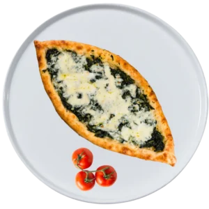 Pide mit Käse und Spinat [G,M,S,2]